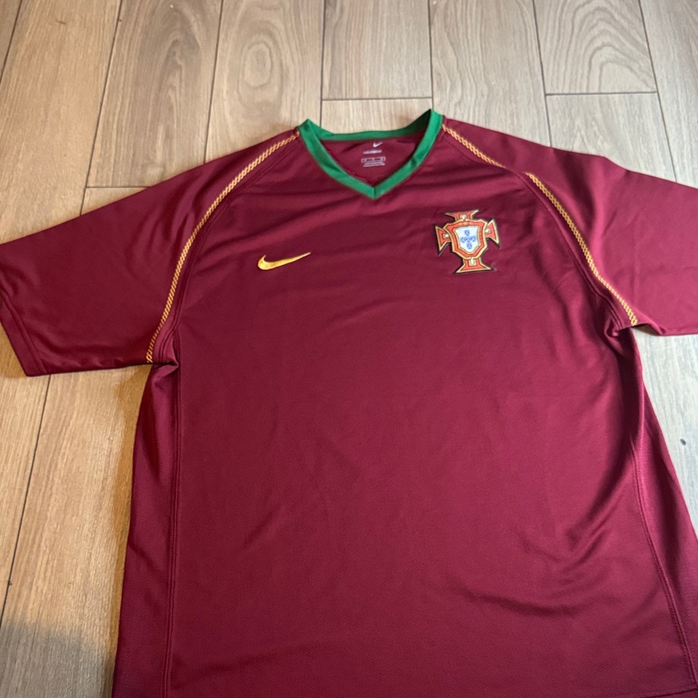 Vintage Nike Sphere Dry Portugal National Football Team Jersey